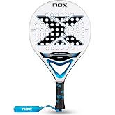 NOX Padel Racket Equation Soft 2026 | Round Shape Pala Padel for Comfort | HR3 Soft EVA Core &amp; Anti Vibration System AVS | Spin Dual Roughness &amp; Smartstrap | Intermediate Level Play with Precision