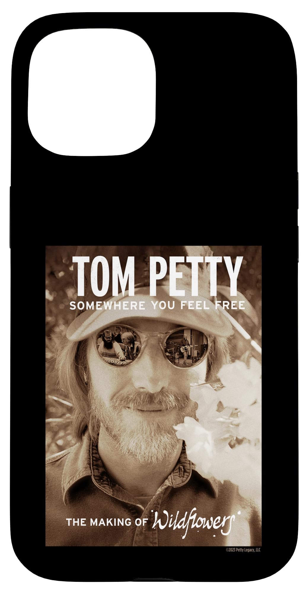 Tom Petty Somewhere You Feel Free The Making of Wildflowers Case for iPhone 15