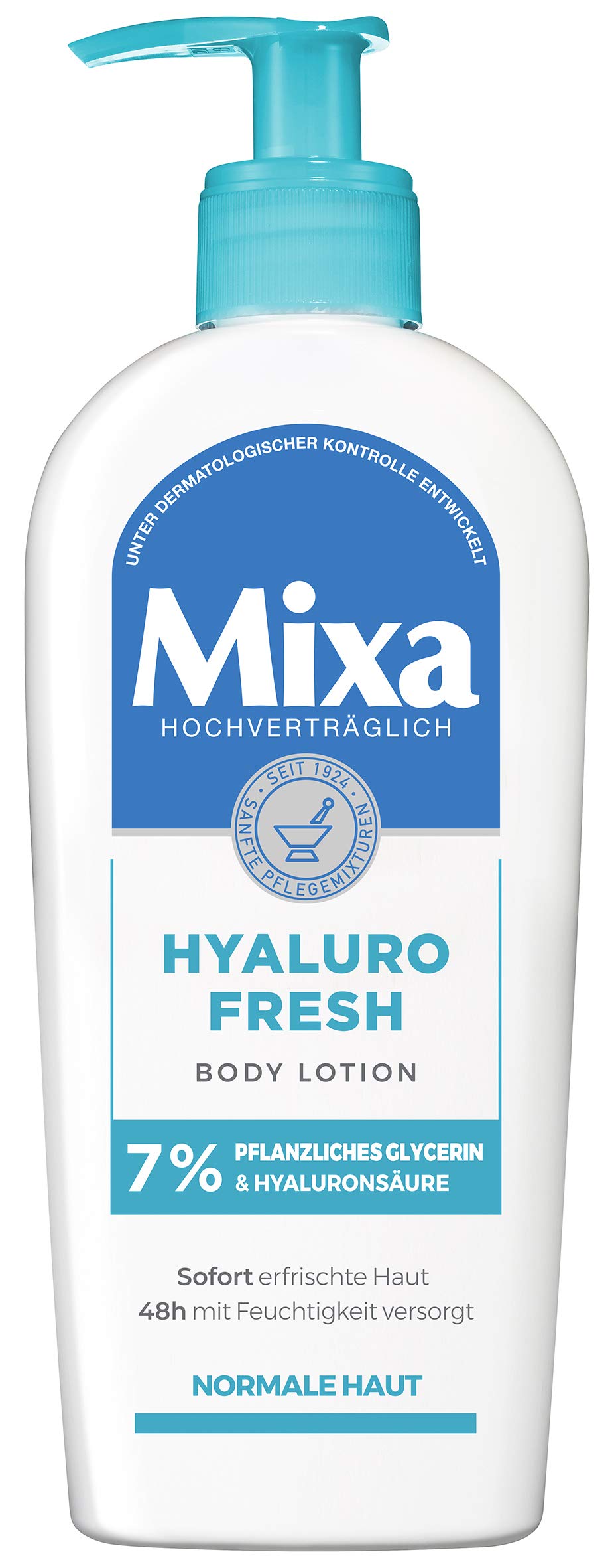 Mixa Hyaluro Fresh Body Lotion with Vegetable Glycerin and Hyaluronic Acid for Normal Skin 250 ml D3673600