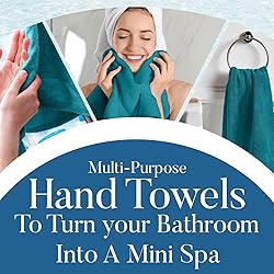 DAN RIVER 6-Pack Premium Hand Towels