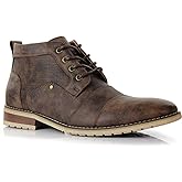 Ferro Aldo Men's Ankle Boots | Lace-Up Cap Toe Chukka Style Dress Boot | Casual Fashion for Work
