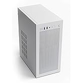Zalman CUBIX Compact Micro-ATX MATX Mini ITX PC Case with 80mm Fan, White | Heavy-Duty 0.8T Steel, Fits ATX Power Supply, USB 3.0, 1x 80mm Fan, ITX DTX SFF SFX HTPC Small Form Factor Computer Chassis