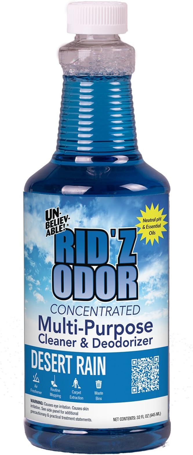 DEODORIZER, UNBELIEVABLE RIDZ DESERT RAIN 32OZ