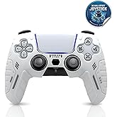 NexGami Wireless Controller Compatible with PS5, Bluetooth 5.0 Gamepad with 3D Hall Effect Joysticks, Dual Vibration, 6-Axis Motion Control, USB C Charging, Ergonomic Design for Gamers, Works with PS5 and Windows PC