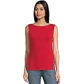 Madewell Womens Boat Neck Slit Tank