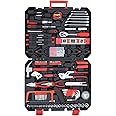 Hantinstom 237-Piece Household Tools Kit Essential Home Repair Set with Plastic Toolbox Ideal for College Students, Home Use & More