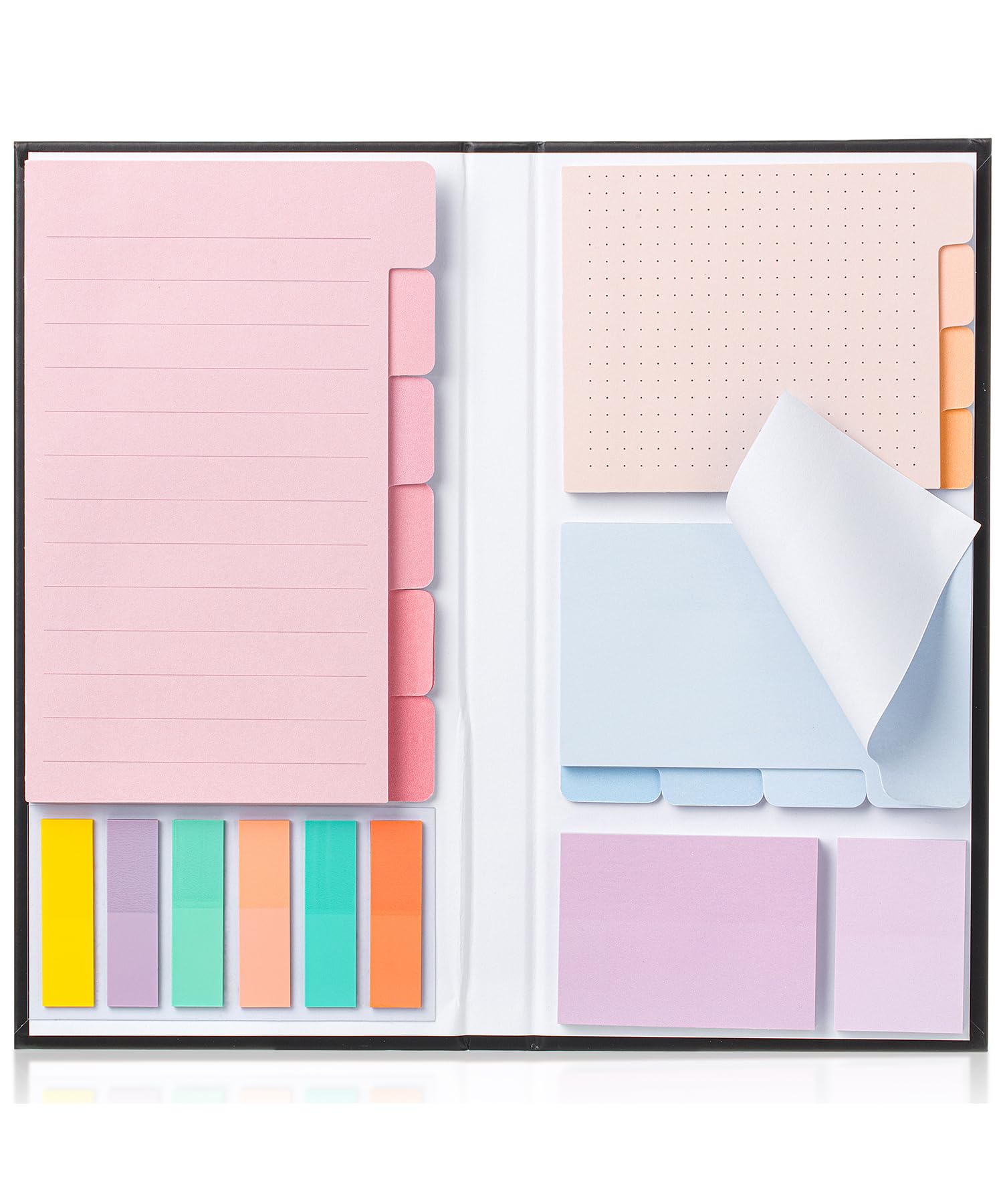 Photo 1 of Mr. Pen- Sticky Notes Set, 410 Pack, Pastel Macaron Divider Sticky Notes, Planner Sticky Note Dividers Tabs, Back to School Supplies