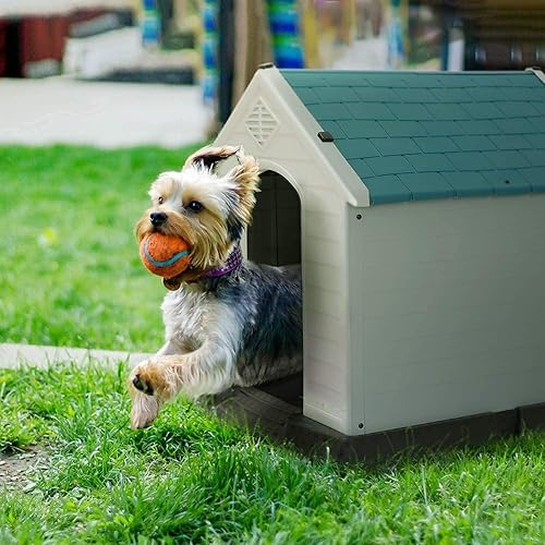 Plastic Kennel Confidence Pet Dog House Large Plastic Dog House
