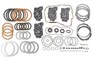 INGKAN 6T45E 6T40E Transmission Master Rebuild Kit w/Friction Plates Compatible with LaCrosse Captiva Sport/Cruze/Malibu/Equinox 10-11,Pontiac G6 08-09 Repalce OE 6T40E 6T45E