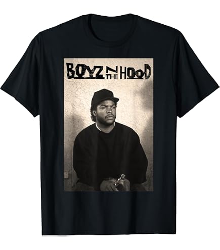 Amazon.com: Boyz N The Hood Ice Cube and Car '91 Photo T-Shirt