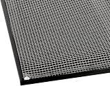 EUROPLAST 400x200mm Black Metal Air Vent Grille with Insect Mesh view 6