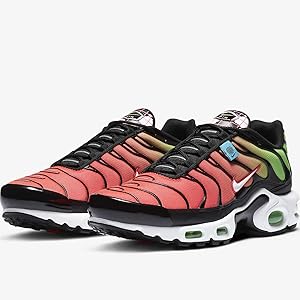 pink and green air max plus
