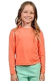INGEAR Girls Long Sleeve Rash Guard Swim Shirt