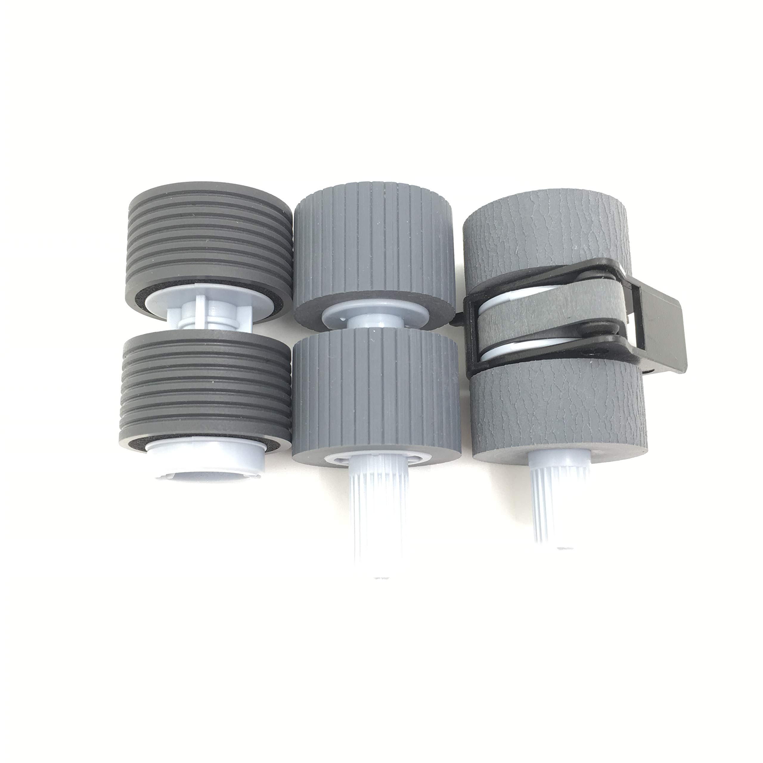 OKLILI PA03338-K011 PA03576-K010 Scanner Pick Pickup Roller Brake Roller Compatible with fi-6670 fi-6670A fi-6770 fi-6770A fi-5650C fi-5750C