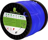 Viabrico Grass Strimmer Line 200m 1.6mm Heavy Duty Nylon String Wire