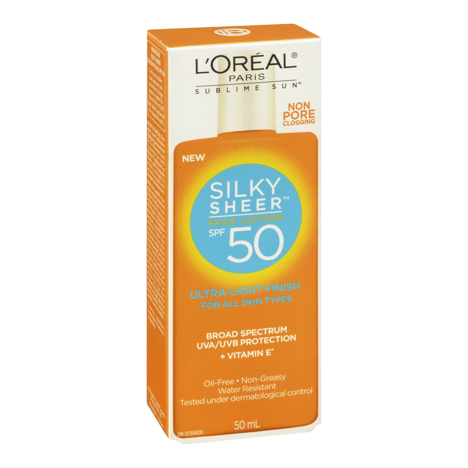 loreal face lotion with spf