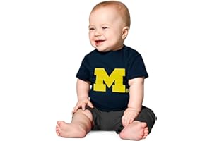 Little King NCAA Infant Big Logo T-Shirt-Boys & Girls-100% Cotton- Sizes 6M 12M 18M