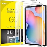 JETech Screen Protector for Samsung Galaxy Tab S6 Lite (10.4 Inch, 2024/2022/2020 Model) with Easy Installation Frame, 9H Tem