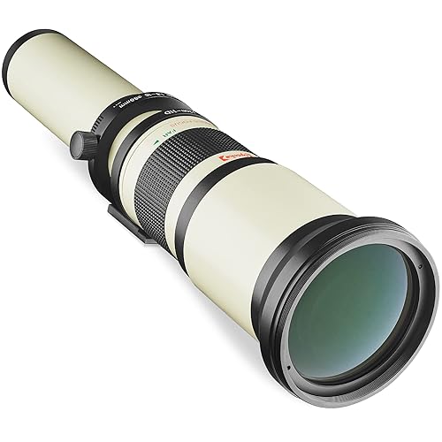 Zoom Lens Canon 60d Compatible Lenses Opteka 650-1300mm (with 2x