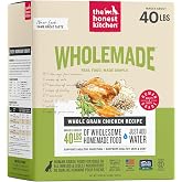 The Honest Kitchen Wholemade Whole Grain Chicken Recipe, Human Grade Dehydrated Dog Food, Just Add Water, Supports Digestion, Skin &amp; Coat, Topper for Dry or Wet Dog Food, 10 lb Box Makes 40 lbs