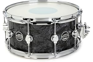 DW Performance Series Snare Drum - 6.5 Inches X 14 Inches Black Diamond FinishPly