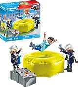 Playmobil Firefighters 71465 Action Heroes with Air Pillow 13 pcs