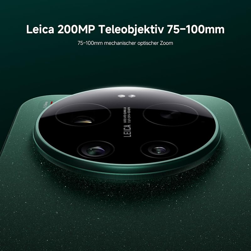 17 Ultra Smartphone 16+512 GB, Leica 200 MP Teleobjektiv, Schwarz
