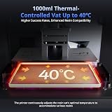 ANYCUBIC Photon P1 Resin 3D Printer 14K 6.5L Auto-Leveling 8.78x4.96x9.05 view 5