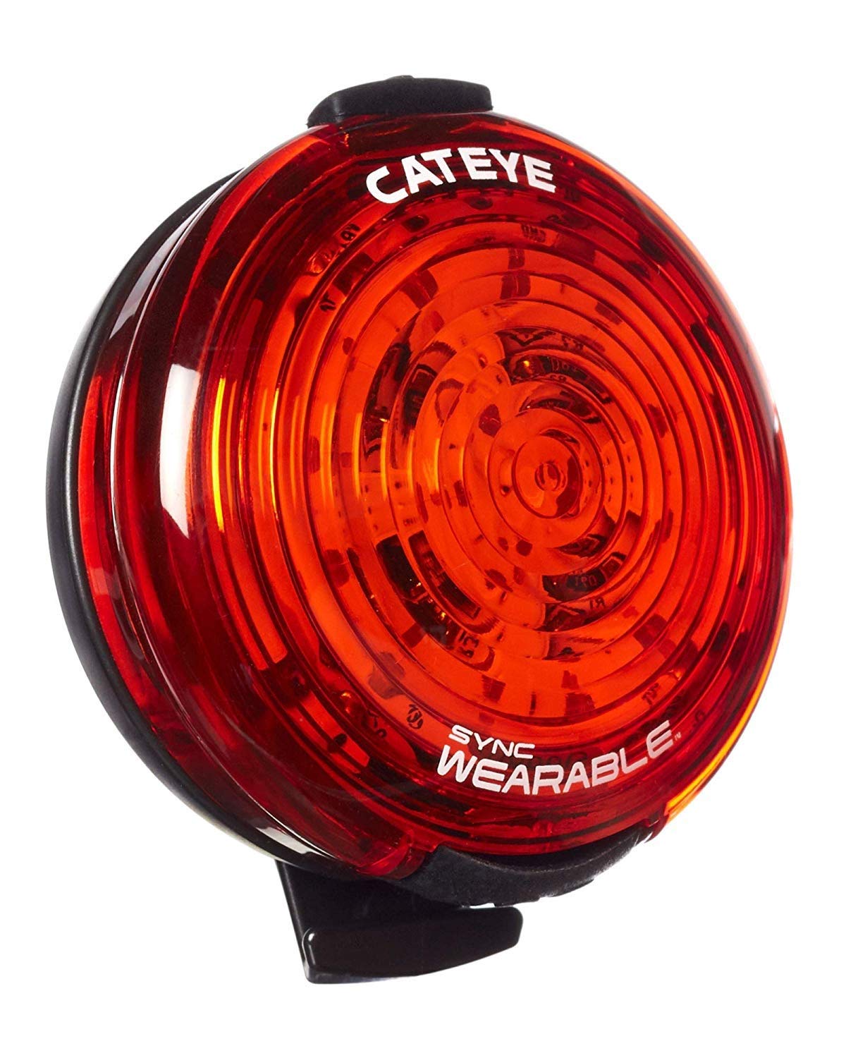 CatEye Sync Wearable 35/40 Lumen Rechargeable Cycling Light - Wearable, bright, sync technology, long battery life, and USB rechargeable
