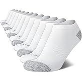 Calvin Klein Womens No Show Socks - 12 Pack Soft Cotton Blend Lightweight Athletic Low Cut Running Socks for Women