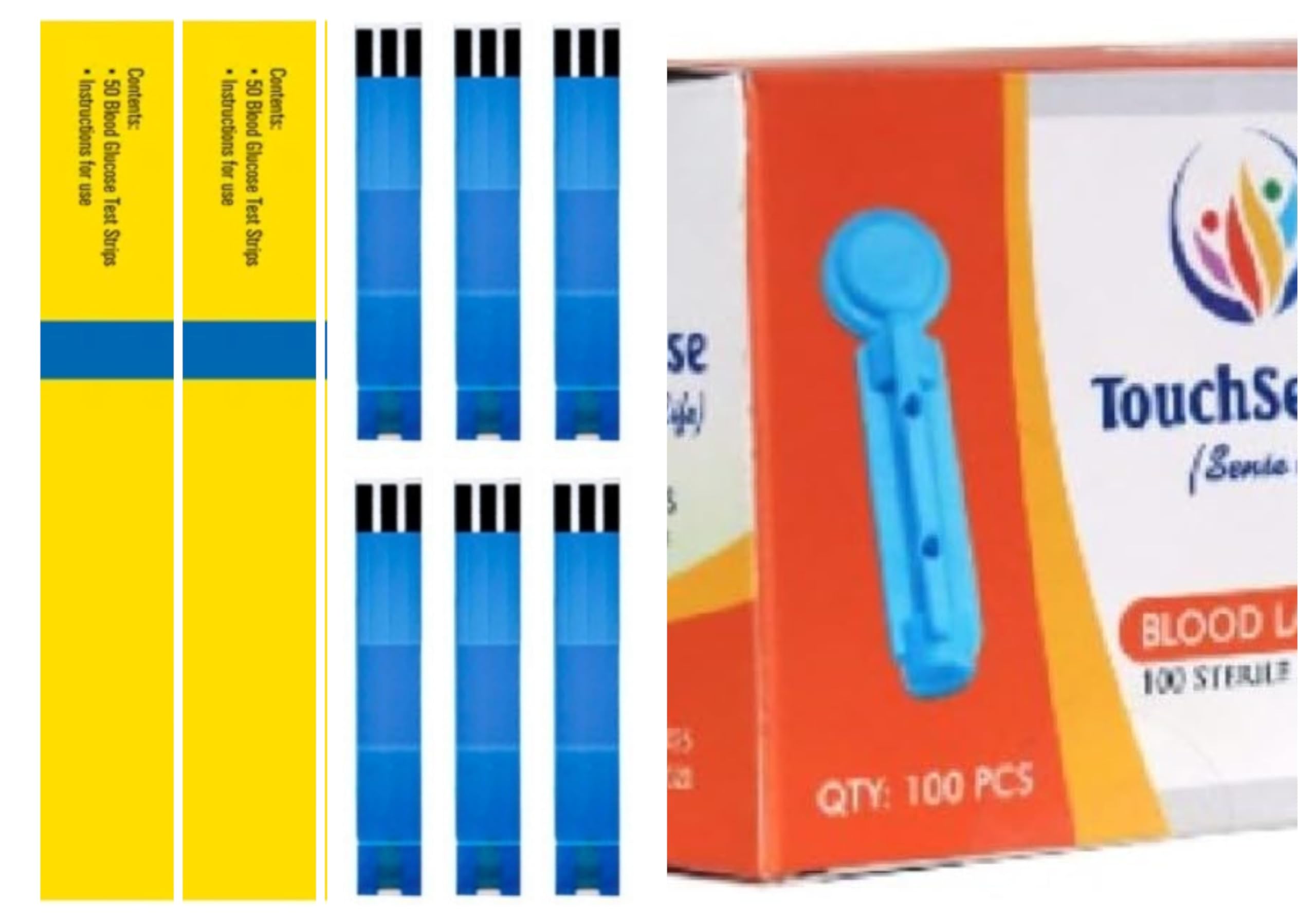 Mua Strips Made for Precision Neo only "50 Counts" + TouchSense Rounded