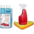 PROKLEAR Waterless Kit Concentrate Cleans 100 Cars with Microfiber dilutable 200 Times