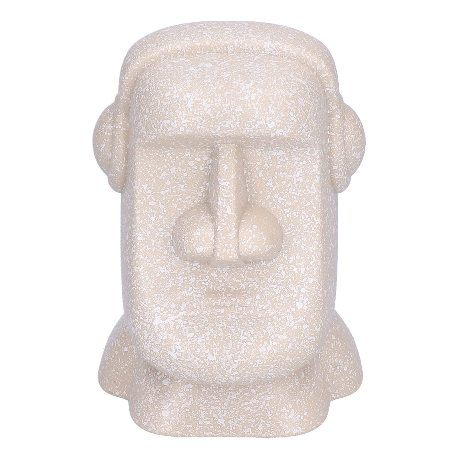 Acouto Bluetooth Speaker, Originality Statue Bluetooth Speaker Easter Island Stone Man Shape Usb Charging Speaker Moai Stone Portrait Bluetooth Speaker for Home Outdoors Travel