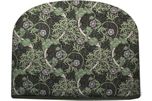 BLUE MOON FINE TEAS Blue Moon Tea Cozy - William Morris Seaweed Tea Cozy - Large Double Insulated Tea Cozy - Made in The USA