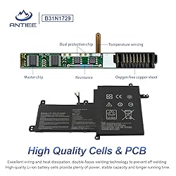 ANTIEE 42Wh B31N1729 Laptop Battery for ASUS