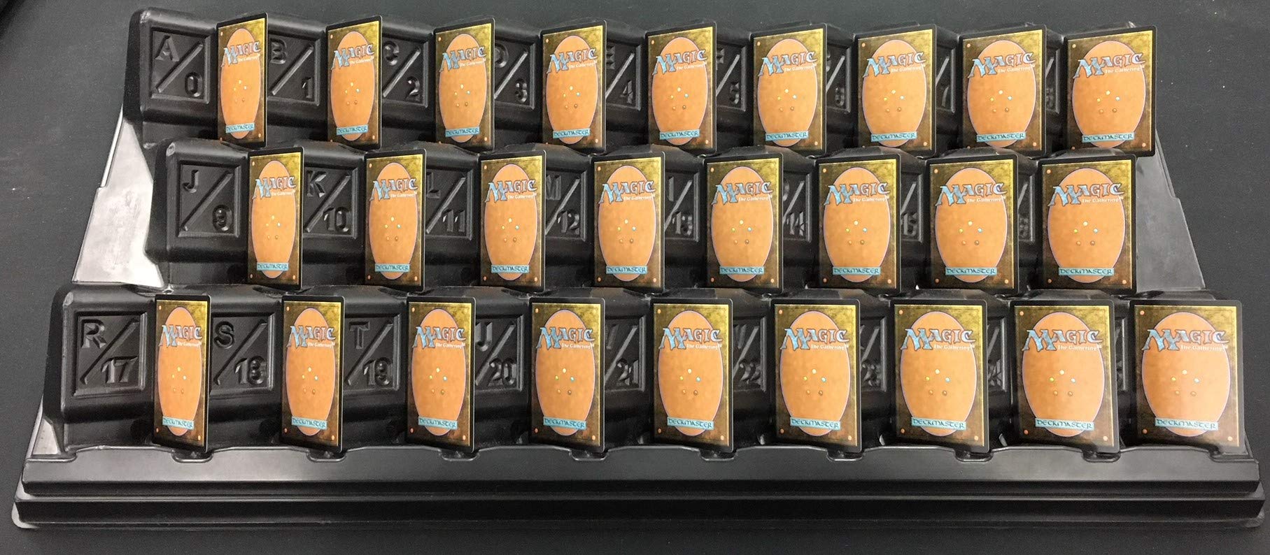 Card Collection Sorting Tray Sports Gaming Card Sorter AZ 52 Slot