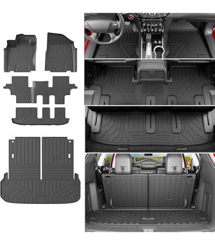 ToughPRO Custom Fit Cargo Mat For Infiniti QX60 - Heavy Duty All Weather Trunk Liner (2014-2021 Models)