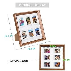 CAIYOULE Wooden Frame,for Mini Instax Polaroid