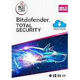 Bitdefender Total Security - 5 Devices | 1 year Subscription | PC/Mac | Activation Code by email