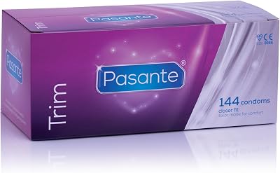 Pasante Trim Condoms Small 49mm Width Pack 144