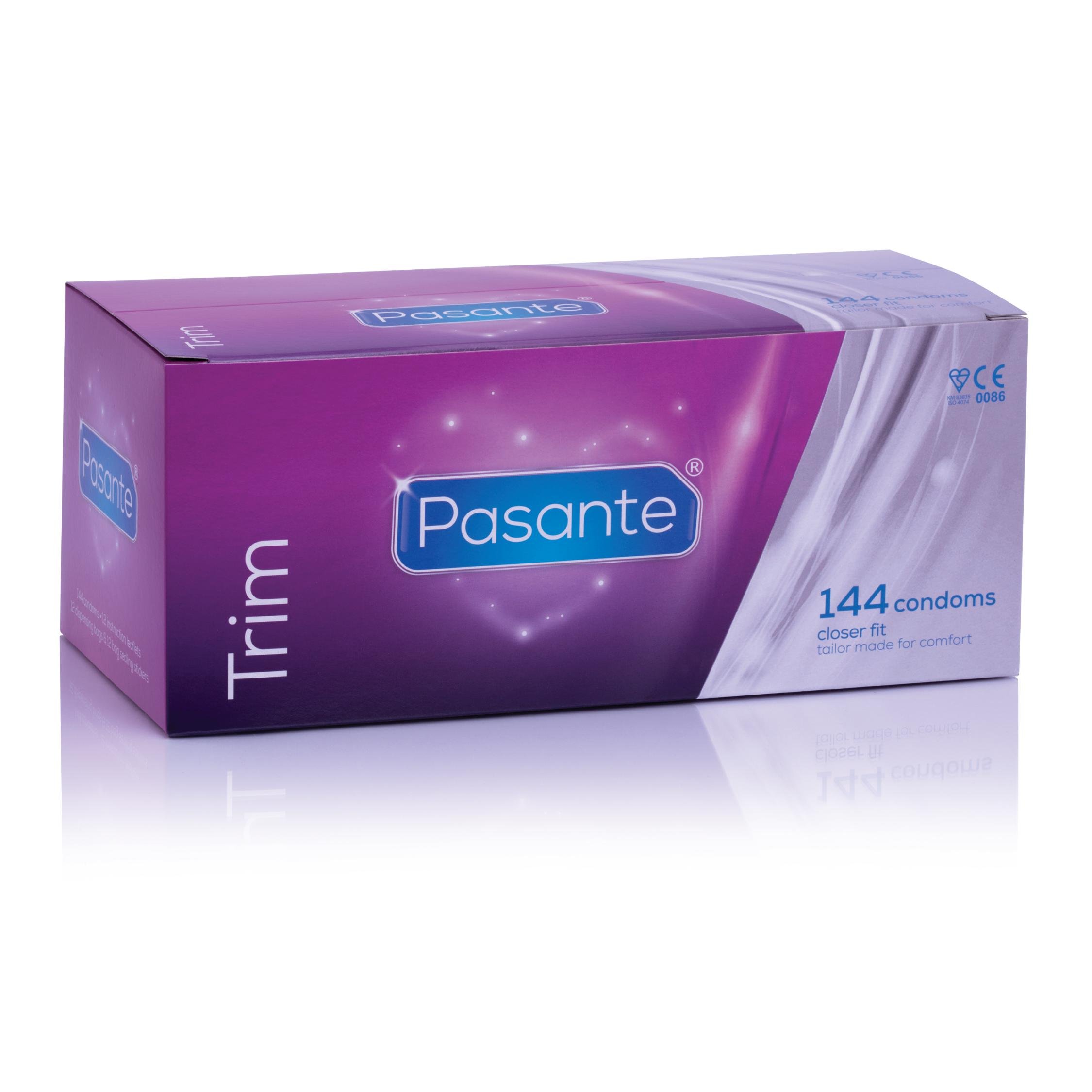 Pasante Trim (Small) Condoms - Pack of 144 — image 1