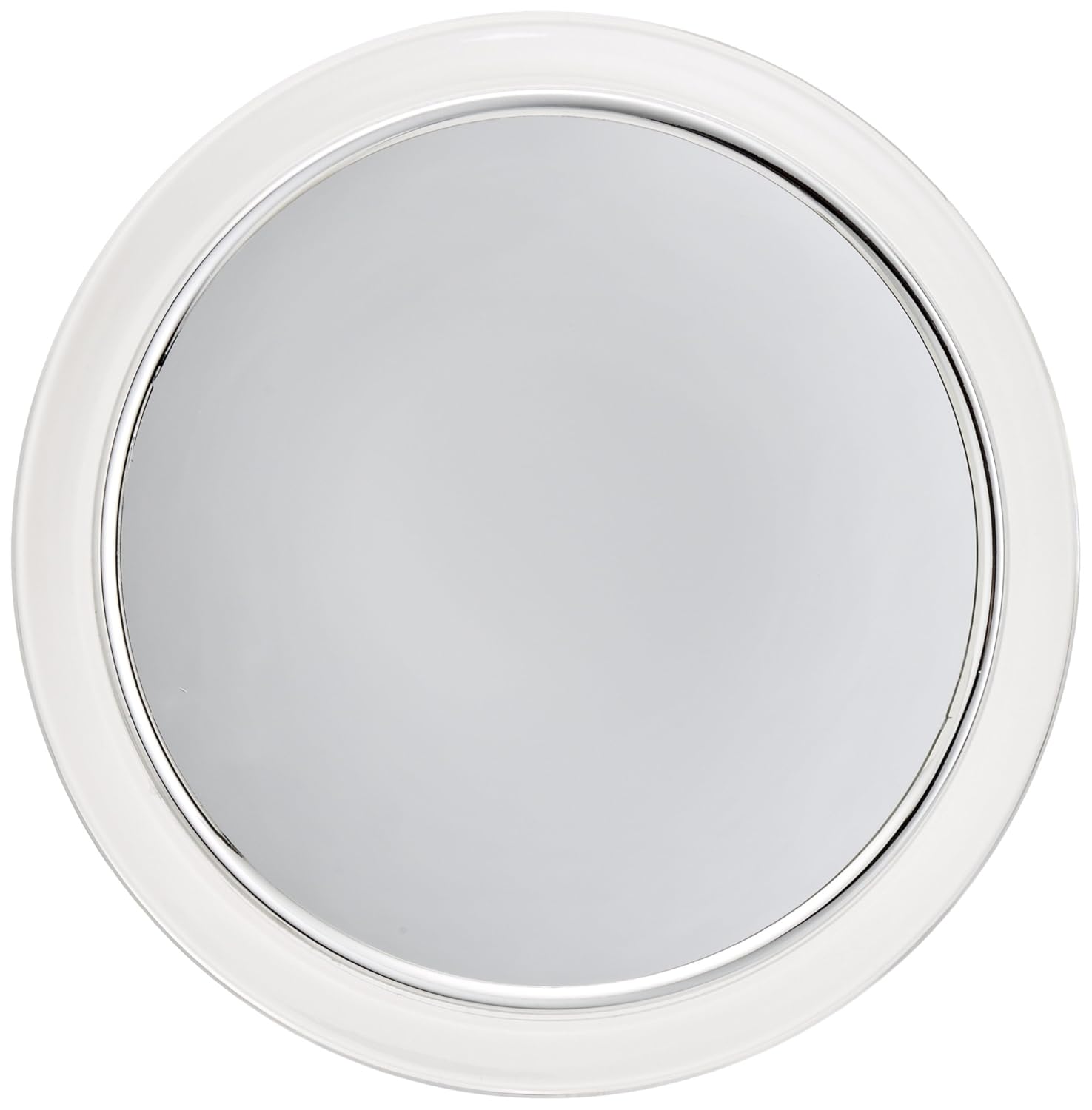 Jerdon JPFM9 9-Inch Fogless Suction Shower Mirror with 3x Magnification, Chrome and Acrylic Finish : Personal Makeup Mirrors : Beauty
