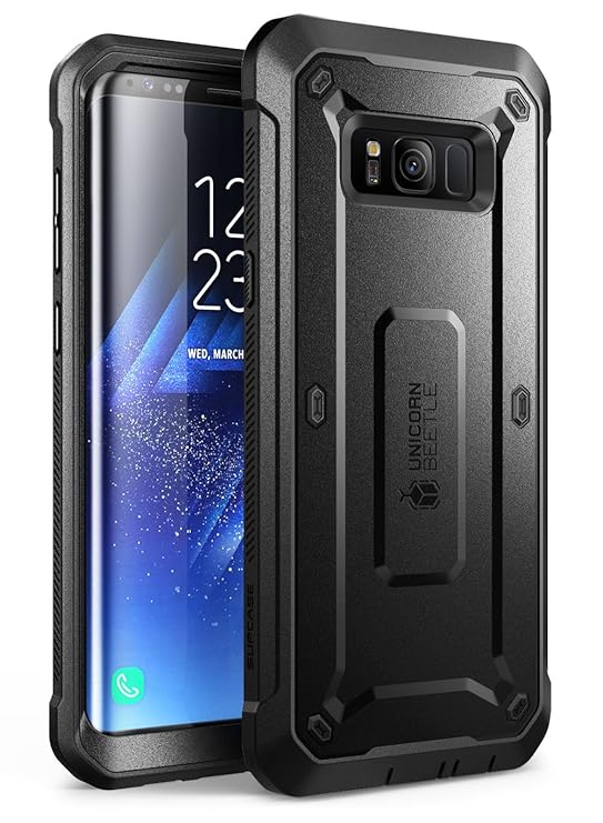 SUPCASE Samsung Galaxy S8 Hülle Unicorn Beetle Pro Handyhülle 360 Grad Case Bumper Schlagfest Schutzhülle Outdoor Cover mit e