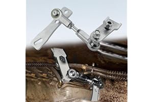 AIWGIW Transfer Case Linkage Kit Compatible with Jeep Cherokee XJ Comanche MJ Transfer Case Linkage Kit 1986-2001, Stainless Steel