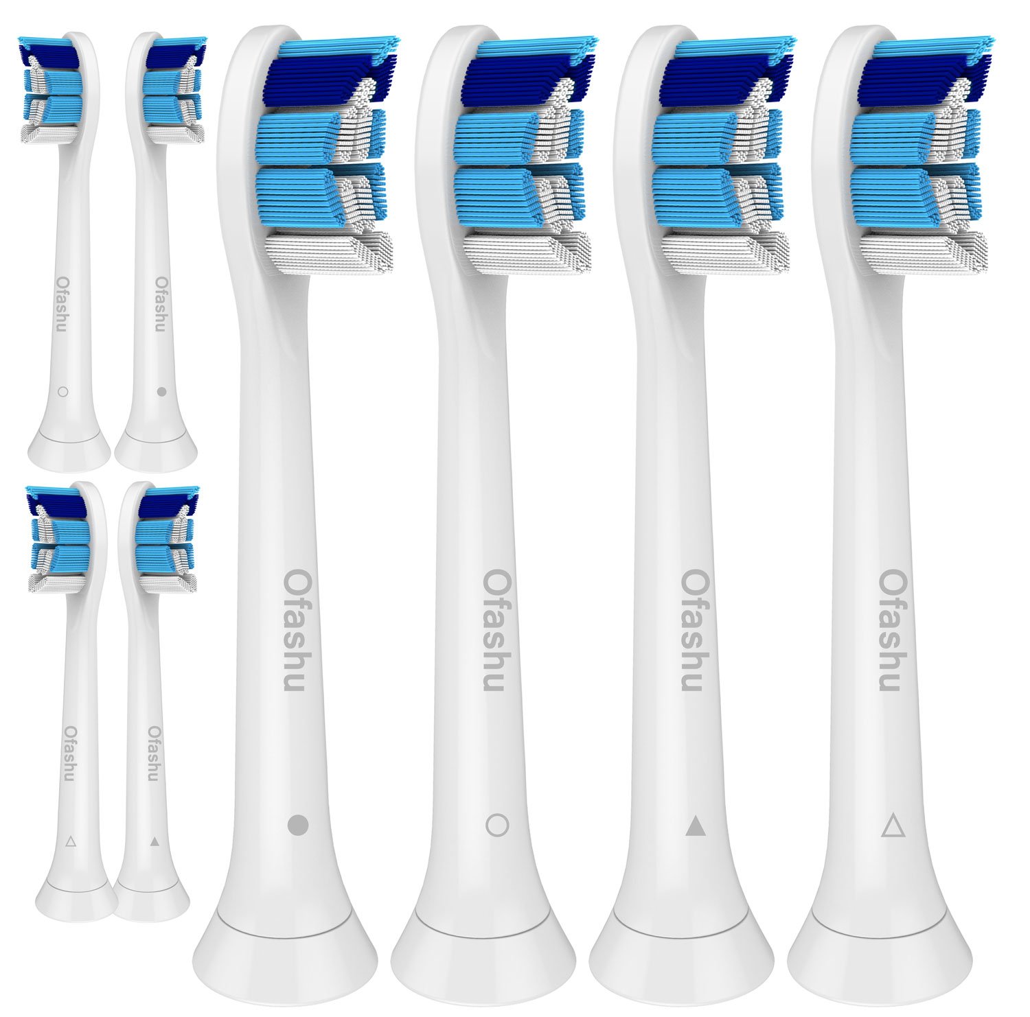 Ofashu Replacement Toothbrush Heads for Philips Sonicare