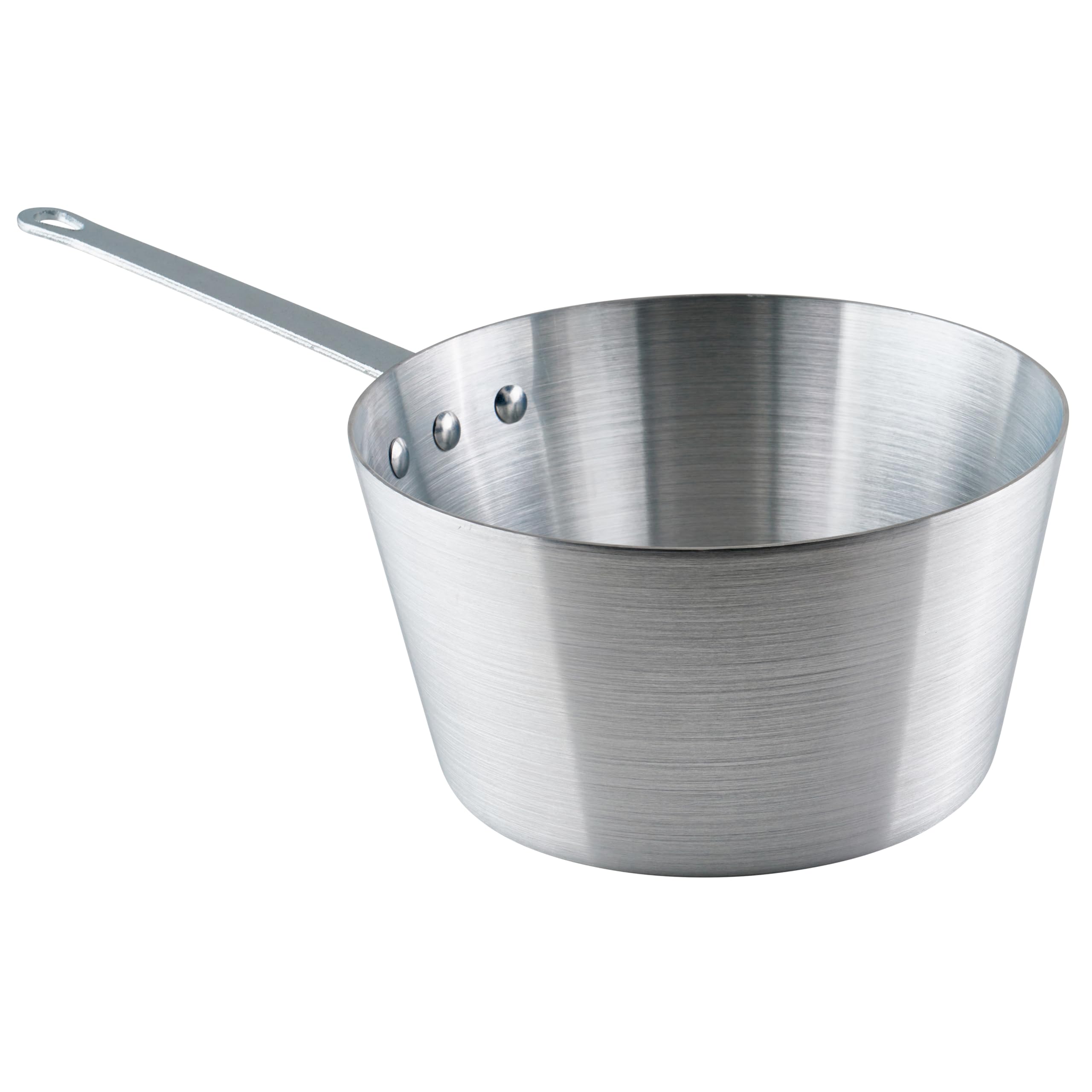 Photo 1 of Winco Heavy-Duty Aluminum Tapered Sauce Pan, 3mm, 5 Quart