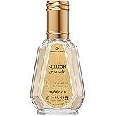 Al Rehab Million Secrets Eau De Parfum Spray for Women, 1.69 Ounce / 50ml