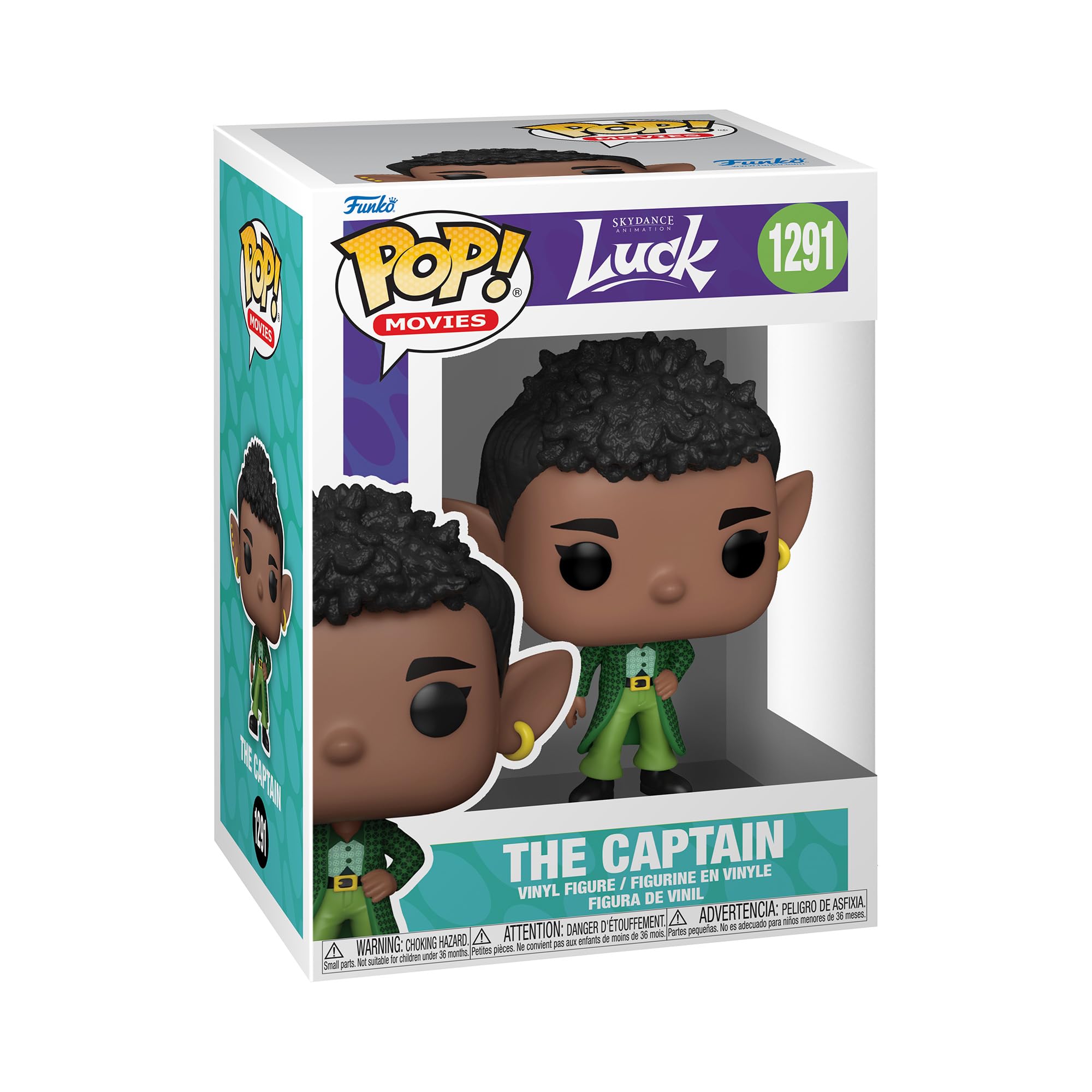 Funko POP! Movies: Luck - the Captain - Collectable Vinyl Figure - Gift Idea - Official Merchandise - Toys for Kids & Adults - Movies Fans - Model Figure for Collectors and Display