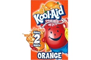 Kool-Aid Unsweetened Soft Drink Mix, Orange, 15OZ, 48 CT