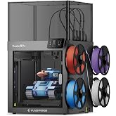 FLASHFORGE Creator 5 Pro 4-Toolhead 3D Printer, Industrial Multi-Material &amp; Color Printing, 65&deg;C Active Heated Chamber, Near-Zero Waste System, CoreXY 600mm/s Printing